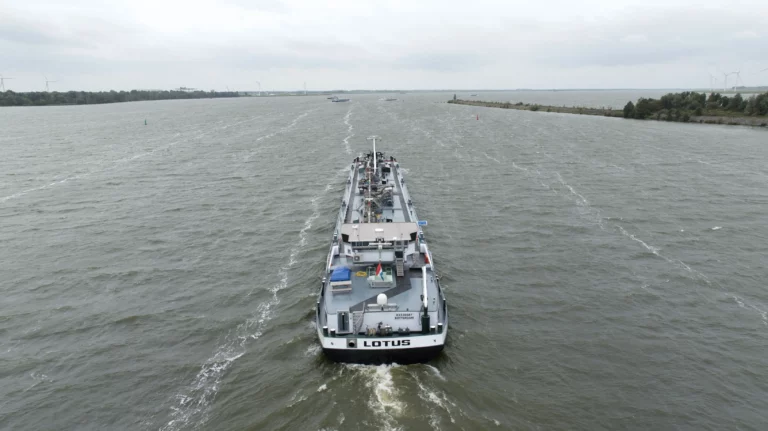 mts lotus, ams barging, bunkering, transport, cpp, dpp, inland shipping, rhine, ara region